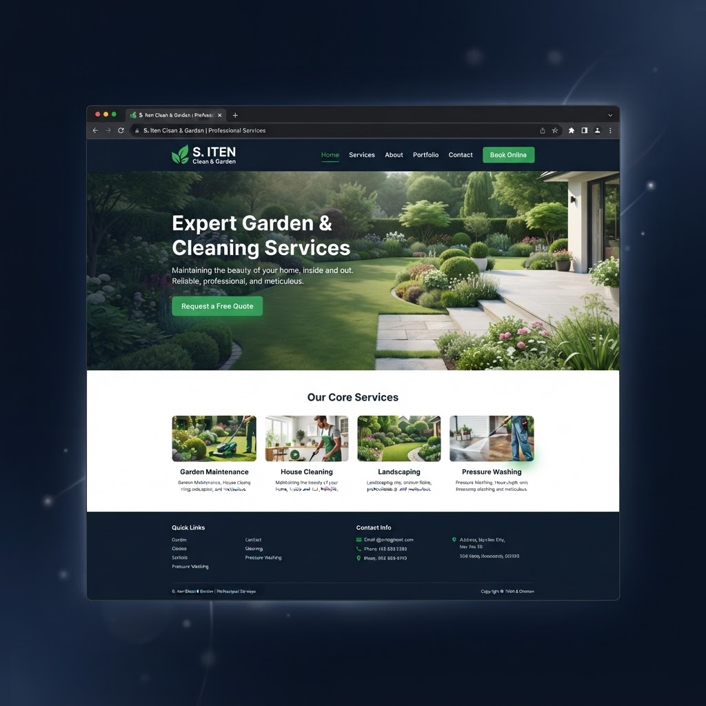 Vorschau des Projekts S. Iten Clean & Garden